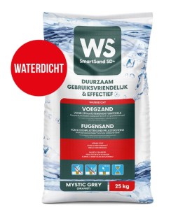 WS SmartSand DR+ Waterdicht Mystic Grey (Graniet) 25kg A. van Elk BV